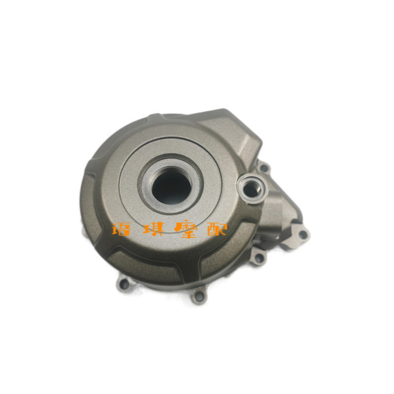 QJ Sai 350 QJ350GS-F/QJ400GS-G ฝาครอบซ้ายเครื่องยนต์ฝาครอบซ้ายมอเตอร์แม่เหล็กด้านข้างมุมมองรู