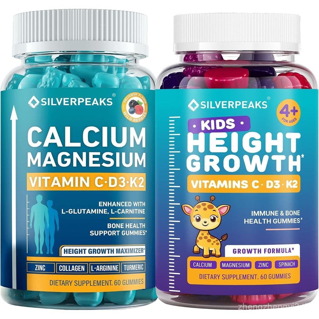 แคลเซียมแมกนีเซียมและการเจริญเติบโตที่สูงสําหรับใน Bundle Calcium Magnesium D3 K2 C Zinc & Collagen 