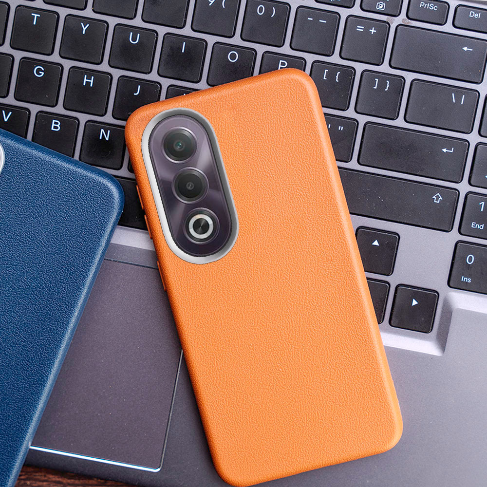 เคสโทรศัพท์สําหรับOppo K12x A3x 5G CPH2667 PKD130 พรีเมี่ยมหนังFauxยางTPUผิวFriendly Touch Bezelคลาส