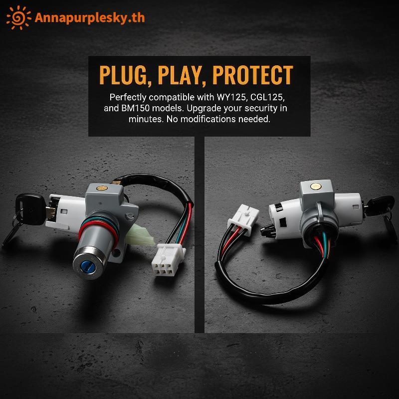 Annapursky 4 สาย มอเตอร์ไซค์ Rosi Switch Rusi125 / TC125 / Rusi 150 TH