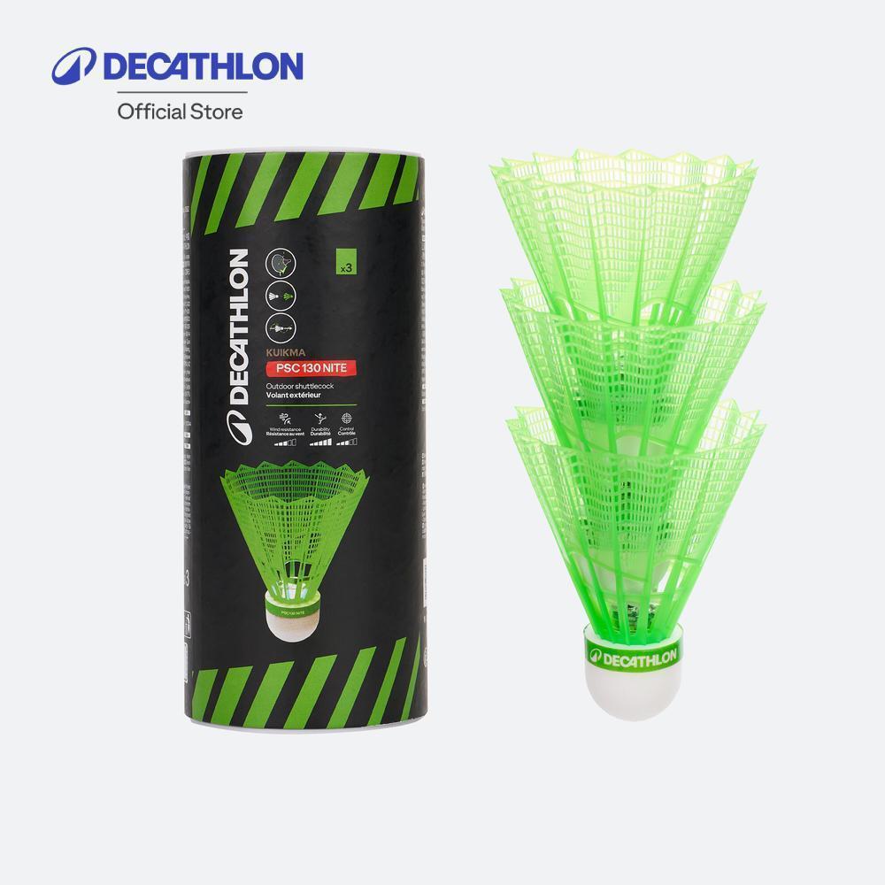 Decathlon Outdoor Plastic Shuttlecock ลูกแบดพลาสติกสำหรับเล่นกลางแจ้งทั้งกลางวันและกลางคืน รุ่น 130 Nite *3