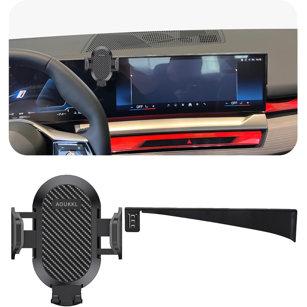 ที่วางโทรศัพท์ในรถยนต์เหมาะสําหรับ BMW 5 Series 2024 2025 i5 530i 540i xDrive eDrive40 M60 อุปกรณ์เส