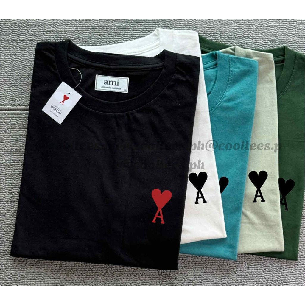 CDG EMBROID ดีไซน์คลาสสิกและมีสไตล์ คอกลม สําหรับผู้ชายและผู้หญิง เนื้อผ้าฝ้ายที่นุ่มลื่น