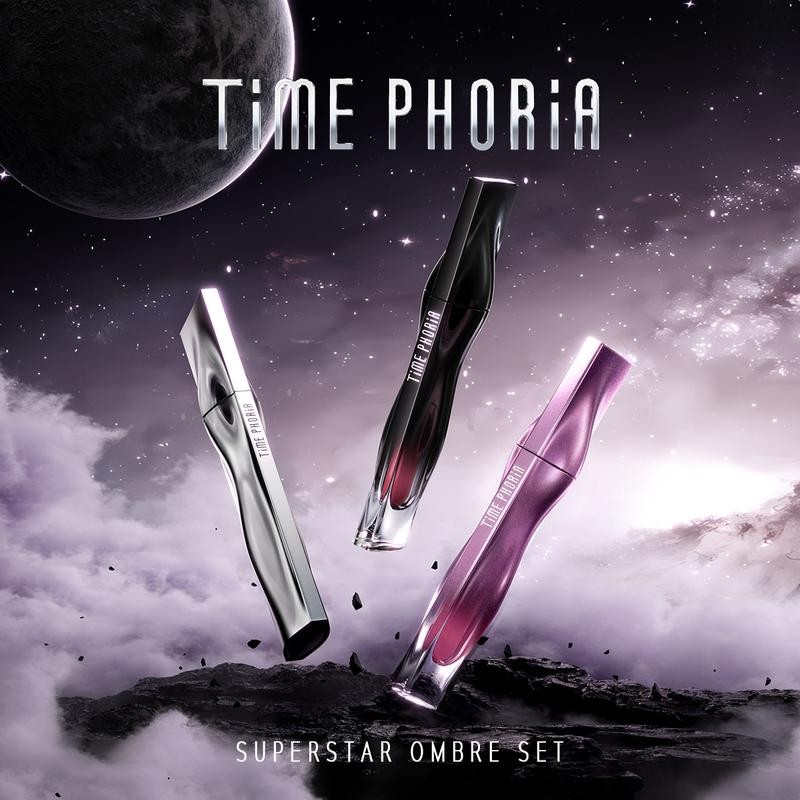 TIMEPHORIA NEBULA VELVET LIP CREAM 4ML/STELLAR DUST LIP STAIN5mlไทม์ฟอเรีย สเตลล่าร์ ดัส ลิป สเตน/Et