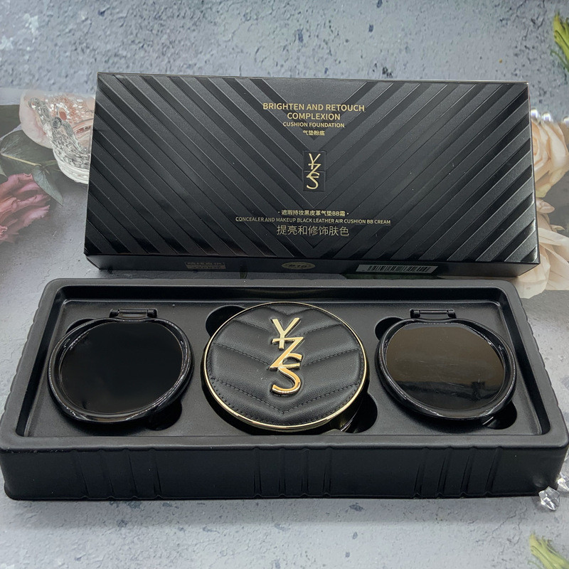 YZS สีสดใสน้ํา mist light หนัง air cush YZS明彩水雾กองทัพ皮光气垫BB盒 自然轻透透透透透透透透透透透透透透透透透明服 法式妆品20250921WW