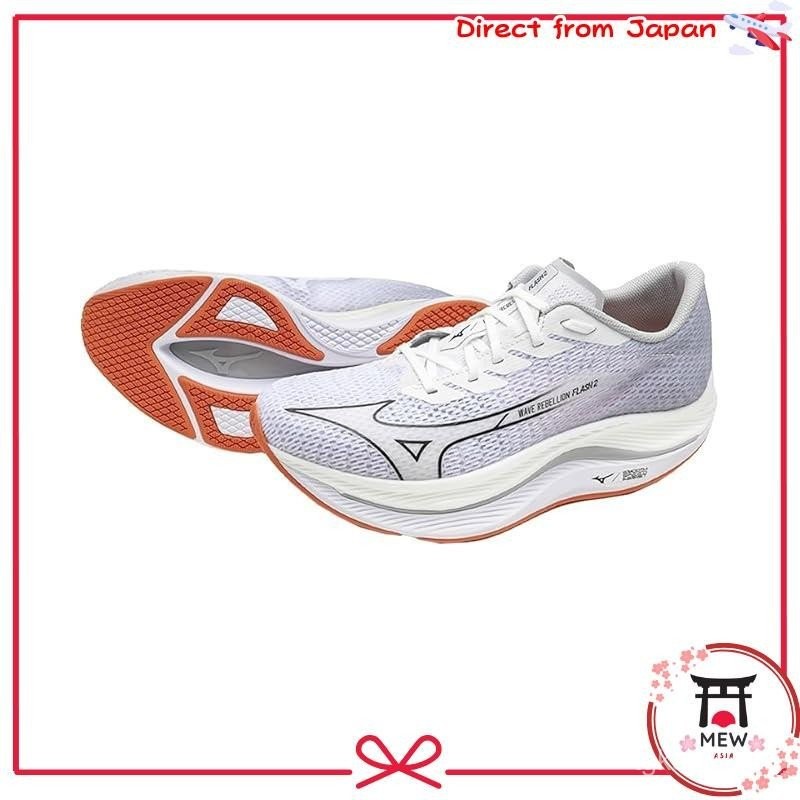 [Mizuno] รองเท้าวิ่ง Wave Rebellion Flash 2 ผู้ชาย สีขาว/ดํา/เทา 24.5 cm 2E
[Mizuno] รองเท้าวิ่ง Wav