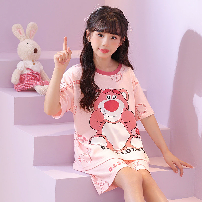 FAIRY_BABYชุดนอนเด็กผู้หญิง 10 ขวบ ชุดนอนเด็กโต ผู้หญิง 12ขวบ ชุดนอนแคร์แบร์ เด็ก ชุดนอนเด็กเล็ก ชุดนอน disney ชุดนอนเด็กแคร์แบร์ ชุดนอน sanrio ชุดนอนเด็กแขนสั้น ชุดนอนเด็กหญิง ชุดนอนคอกลม ชุดนอนเด็กเจ้าหญิง ชุดนอนเด็กขาสั้น ชุดนอนเด็กโตผู้หญิง ขุดนอนเด็ก