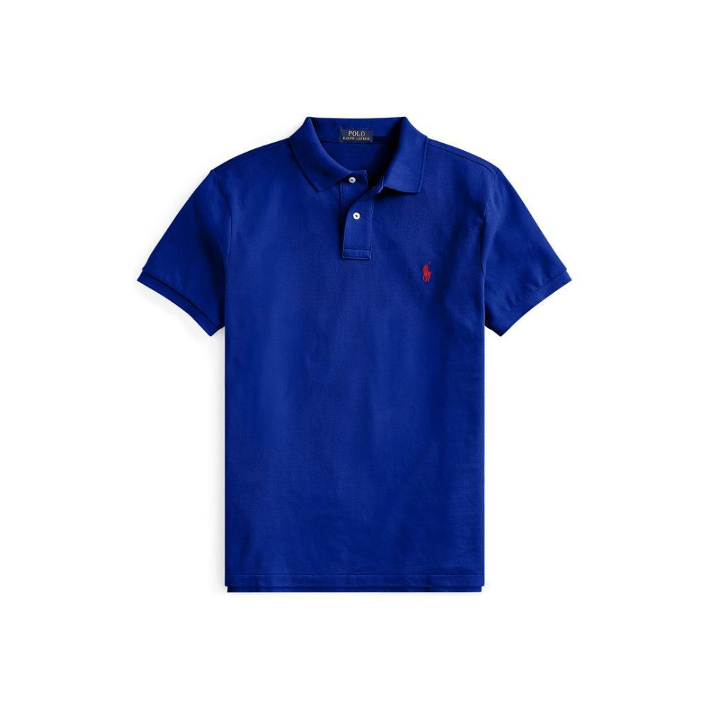 Polo Ralph Lauren POLO เสื้อโปโล รุ่น MNPOKNI1N820346 สี 400 BLUE - รูปที่ 4