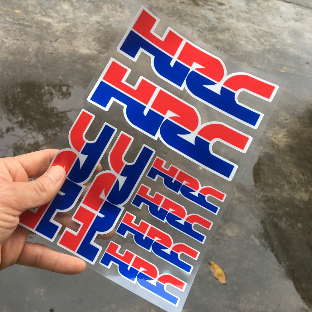 Reflective Helmet Motorcycle Tank Stickers Stereo Car Sticker Fit For Honda HRC CBR CBR1000RR CBR650