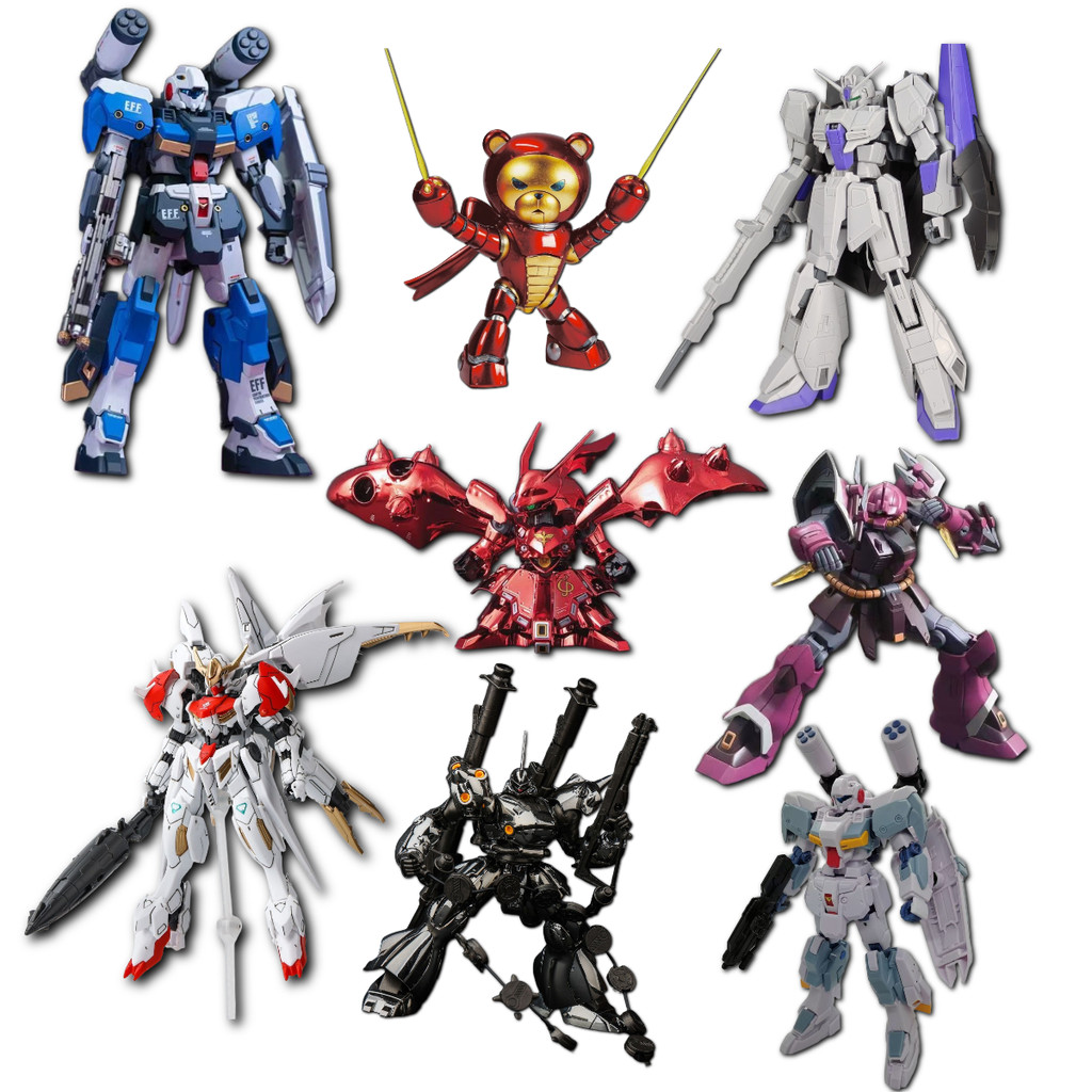 โมเดลประกอบ Mecha HG1/144 ของเล่นเด็กเหมาะสําหรับของขวัญวันเกิดเด็ก Amazing Babatos Nightingale Electroplating