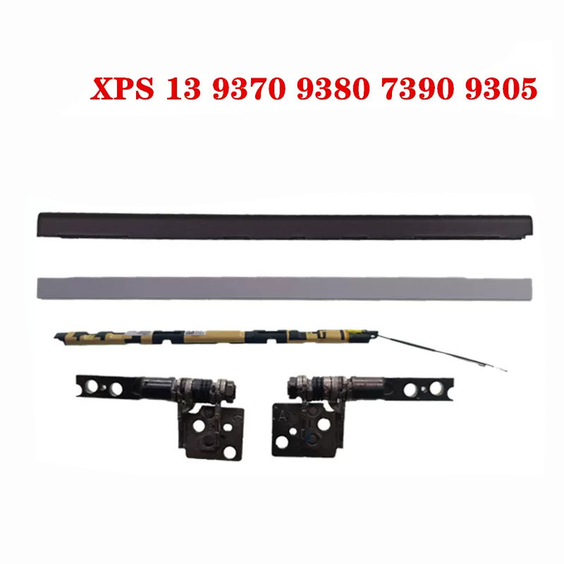 แล็ปท็อปใหม่เปลี่ยนบานพับ LCD เสาอากาศ Wifi สําหรับ Dell XPS 13 9370 9380 7390 9305 0HMCFG 0312XC 08