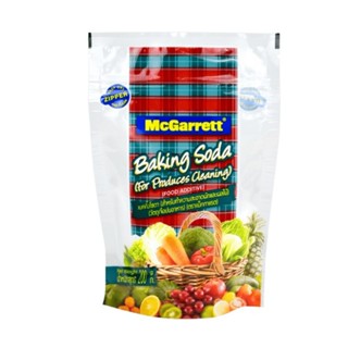 เบคกิ้งโซดาสำหรับทำความสะอาดผักและผลไม้ ตรา แม็กกาเร็ต McGar…