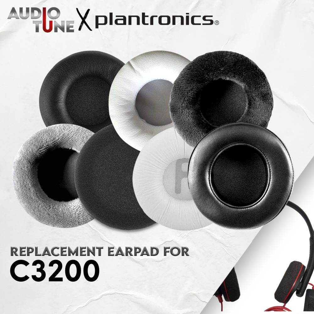 เบาะรองหู Earcup Plantronics C3200 C 3200 C-3200 แผ่นโฟม