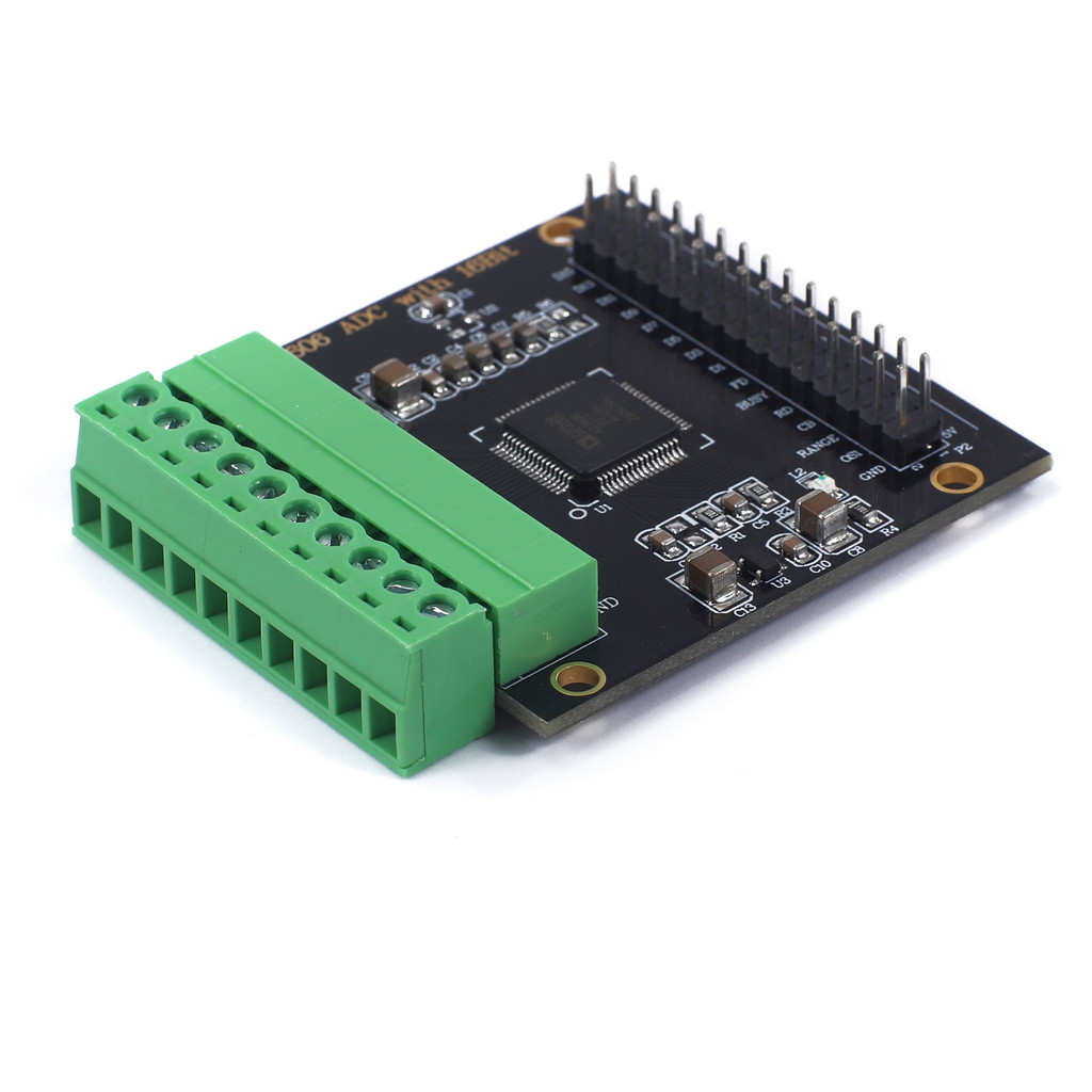 AD7606 Multi-Channel AD Data Collection โมดูล 16-Bit ADC 8-Channel Synchronization Sampling ความถี่ 