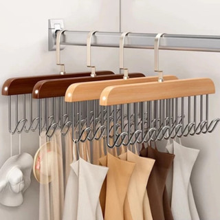 [ตะขอ] ไม้แขวนเสื้อ ตะขอชุดชั้นใน ตะขอผ้าพันคอ เข็มขัดเก็บเส…