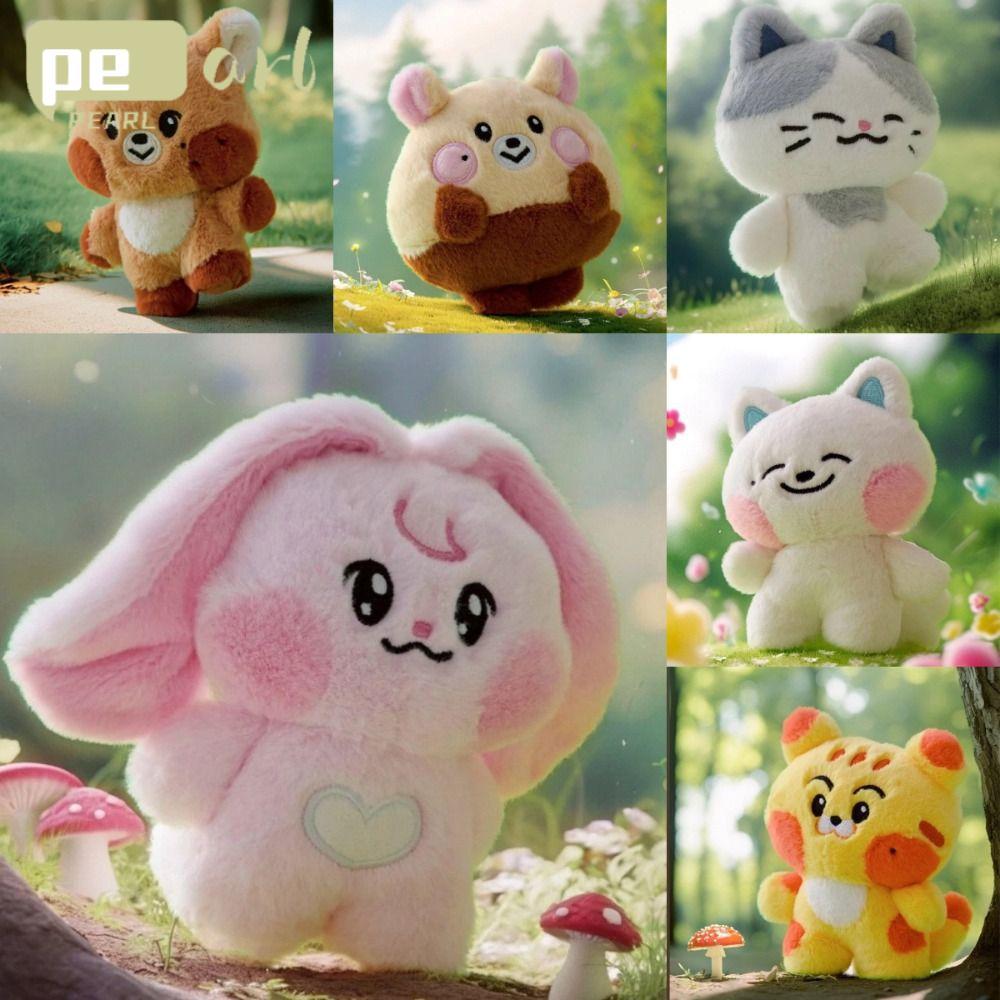 PEARLTH Ive ตุ๊กตาตุ๊กตา,ผ้าฝ้ายการ์ตูน Won Young ตุ๊กตาของเล่น,น่ารัก Kpop Ive รูป Plushies แฟนคอลเ