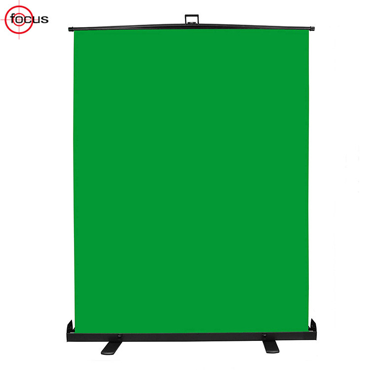 Dira Green Screen Keying พื้นหลังผ้า Live Streaming Screen Photo Mobile แบบพกพา Liftable Outdoor Gro