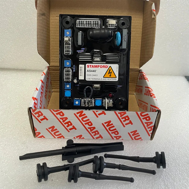 AS440 AVR Original Stanford เครื่องกําเนิดไฟฟ้าดีเซลโมดูลแรงดันไฟฟ้าแบบปรับได้ AS440 ตัวเก็บประจุสีแ