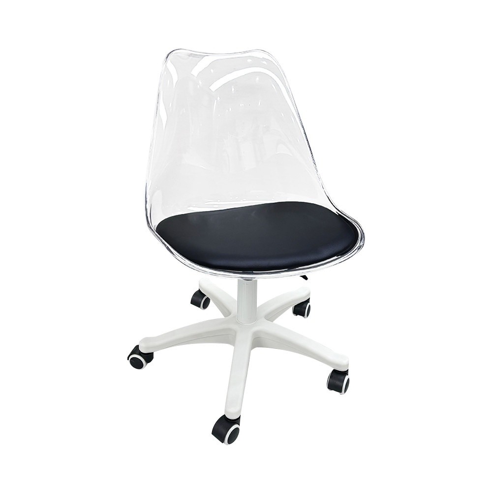 shophome468 SMITH เก้าอี้สำนักงานรุ่น MARINE ขนาด 48x56x73-85 CM ซม. สีดำ รับประกันของเเท้