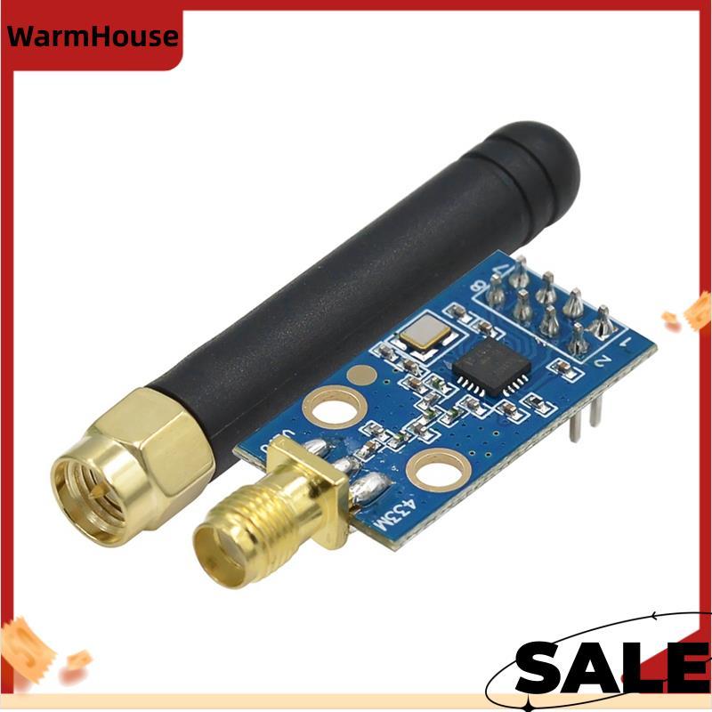 โมดูลไร้สาย CC1101 พร้อมโมดูลรับส่งสัญญาณไร้สาย SMA สําหรับ 433MHZ เสริมสัญญาณ