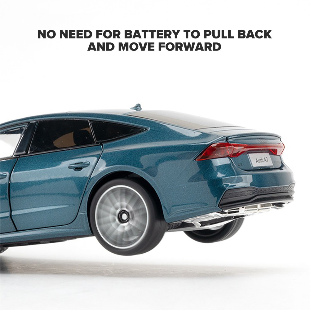 1:24 Audi A7 ของเล่นDiecastรถรุ่นรถโลหะผสมของเล่นคอลเลกชันของขวัญสําหรับเด็ก - รูปที่ 6