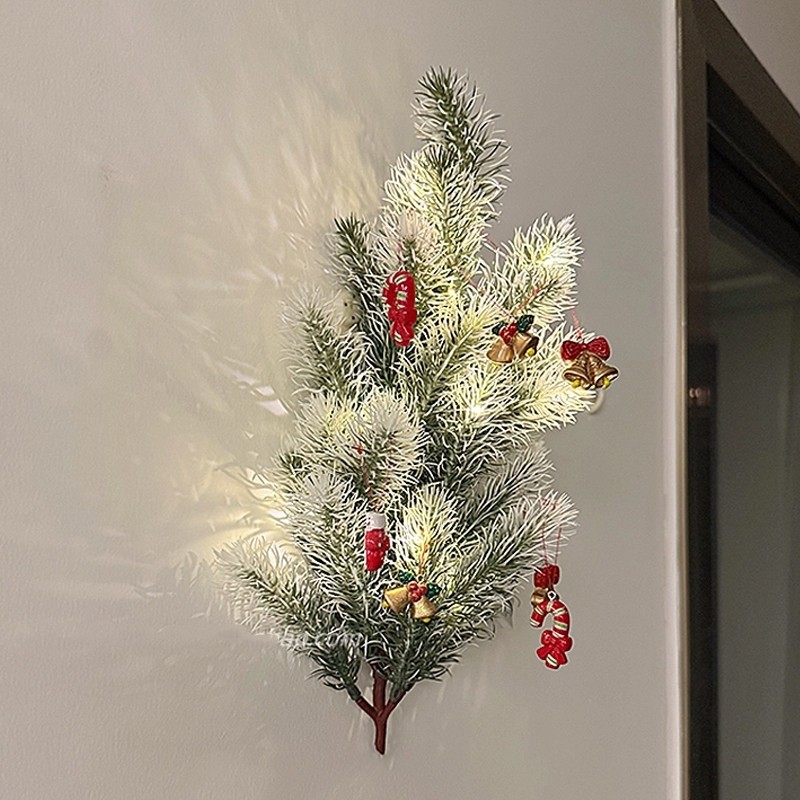 evrebloom กิ่งสนประดิษฐ์สำหรับตกแต่งคริสต์มาสแบบชิ้นเดียว - รูปที่ 5