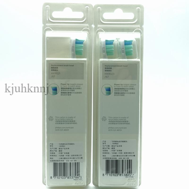 (ขายเฉพาะอุปกรณ์เสริมไม่มีแบตเตอรี่และของเหลว) Original Philips HX9021/67 HX9023/67 HX6803 6807 หัวแ