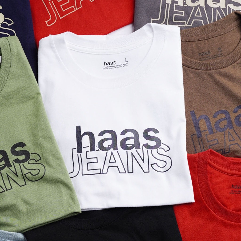 เสื้อยืดแขนสั้นผ้าฝ้าย 100% แบบ_unisex_สำหรับท่านชายและท่านหญิง แบรนด์ สไตล์เรียบง่าย เหมาะสำหรับใส่ในวันสบาย ไซส์ S-5XL