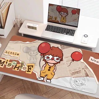 แผ่นรองเมาส์ Hirono HD พิมพ์ Seaming แผ่นรองเมาส์กันน้ําแผ่นรองเมาส์สําหรับเล่นเกมกันลื่น