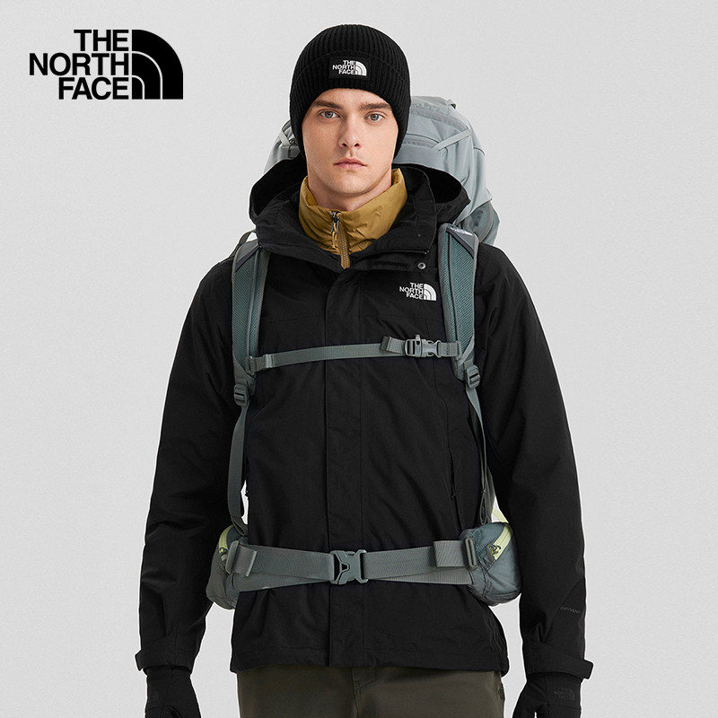 แจ๊คเก็ตสามในวันของ The North Face สำหรับผู้ชาย แบบป้องกันฝนและระบายอากาศได้ดี เหมาะสำหรับสภาพภูมิอา