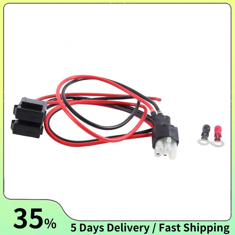 30A 1M ฟิวส์ 6 PIN คลื่นสั้นสายไฟสําหรับ FT-857D FT-897D