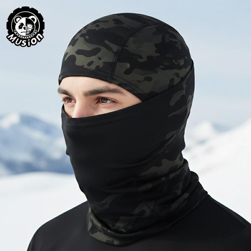 Musion Winter Face Mask สําหรับรถจักรยานยนต์ Multifucntional Ski Mask ช่วยให้คุณ Warm Cold Windproof