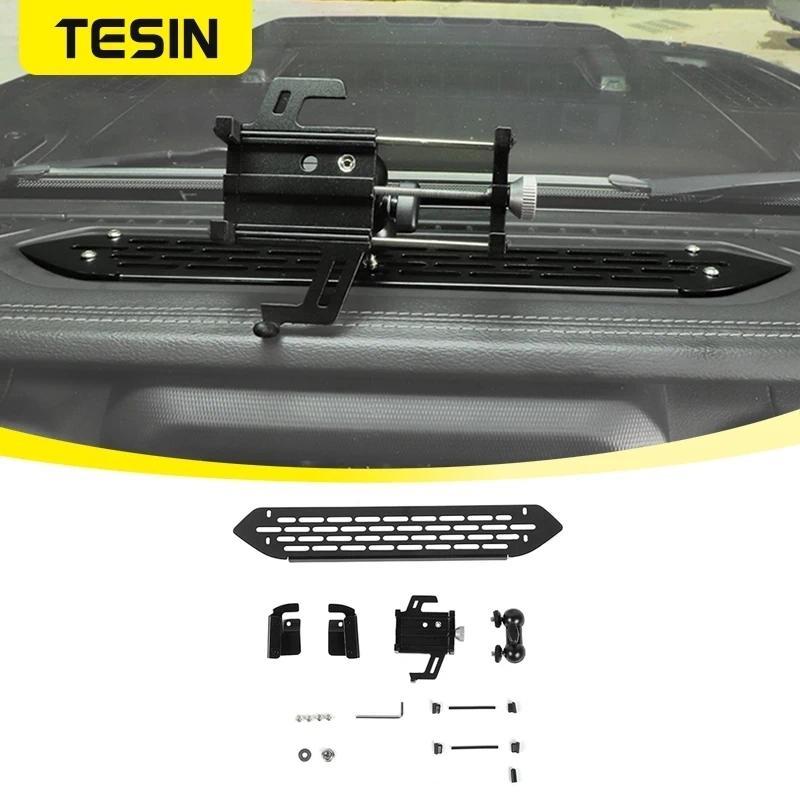 TESIN มัลติฟังก์ชั่นขยายวงเล็บปรับ Anti-shake ผู้ถือโทรศัพท์สําหรับ Jeep Wrangler JL Gladiator JT 20