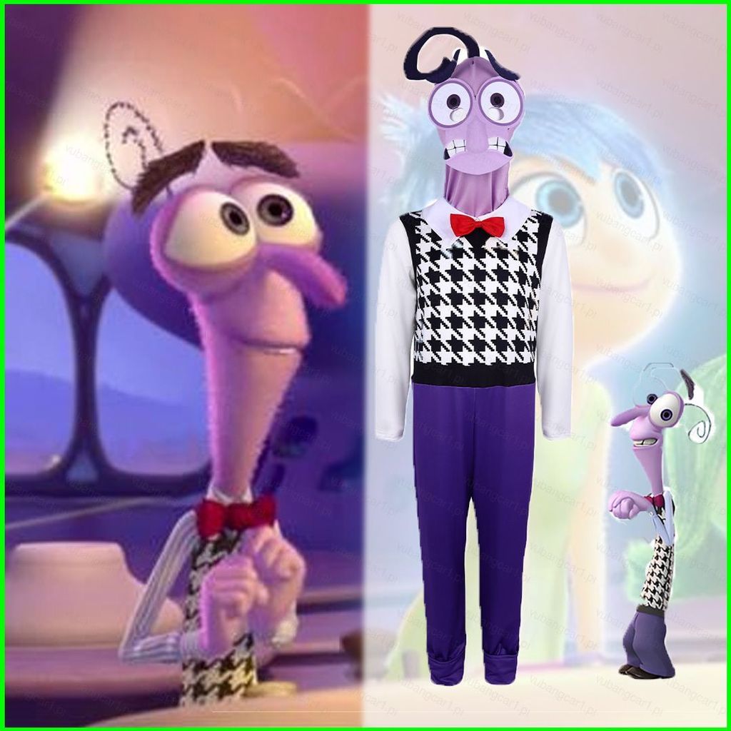 ชุดเสื้อโค้ทคอสเพลย์ Inside Out สำหรับปาร์ตี้ฮาโลวีน