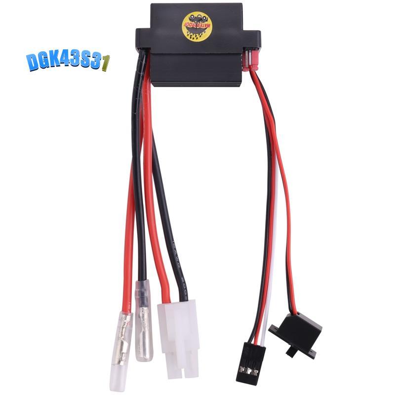 dgk43s31Rc ESC 320A 6-12V Brushed ESC Speed Controller พร้อม 2A BEC สําหรับ RC เรือ U6L5