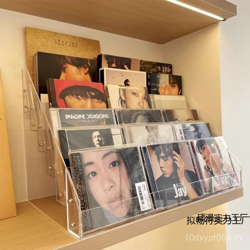 Storage Storage Storage Rack Jay Chou Disc Display Rack อะคริลิคนิตยสารอัลบั้ม cd Display Cabinet อั