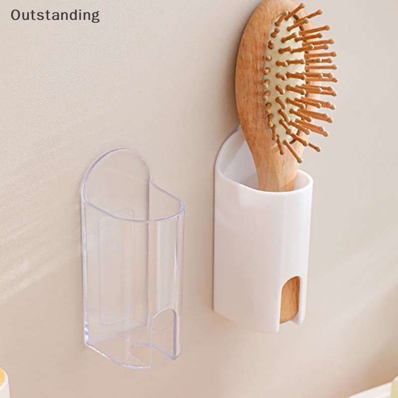 ที่วางแปรงสีฟันไฟฟ้าที่โดดเด่นยืนแร็คติดผนังผู้ถือแปรงสีฟันประหยัดพื้นที่ห้องน้ําออแกไนเซอร์อุปกรณ์เสริมใหม่