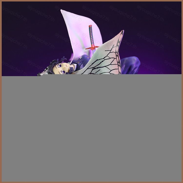 SY Demon Slayer Kochou Shinobu Kanroji Mitsuri Action Figure ต่อสู้ตุ๊กตาของเล่นสําหรับเด็กตกแต่งบ้า