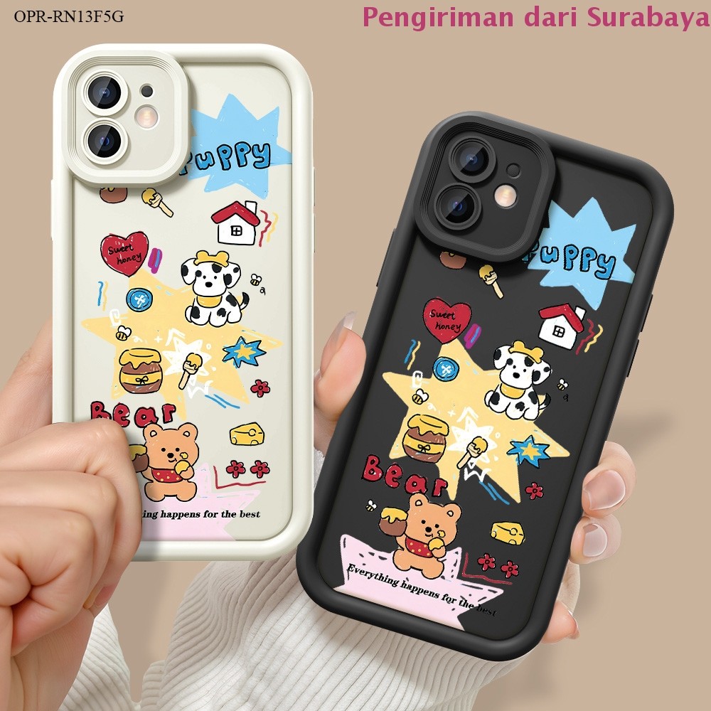 OPPO Reno 13F 11F 11 10 8T 8 7Z 8Z 7 8 6 5F 5 4F 4 F5 2F 2Z F9 F11 F7 Pro 4G 5G กรณีการ์ตูนปลอก Hp K