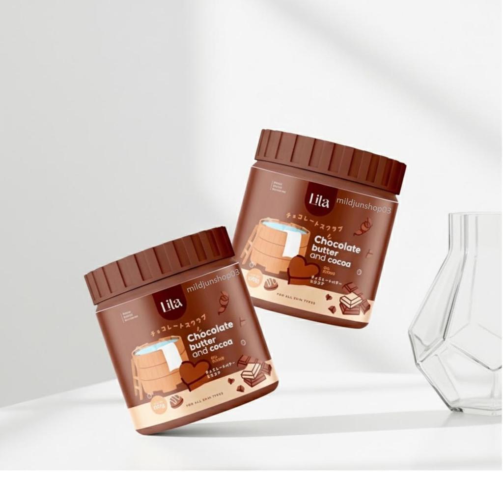 (ได้ 2 กระปุก) สครับลิต้า [สูตร สครับช็อคโกแลต] Lita Brightening Body Scrub ขนาด 500 กรัม - รูปที่ 3