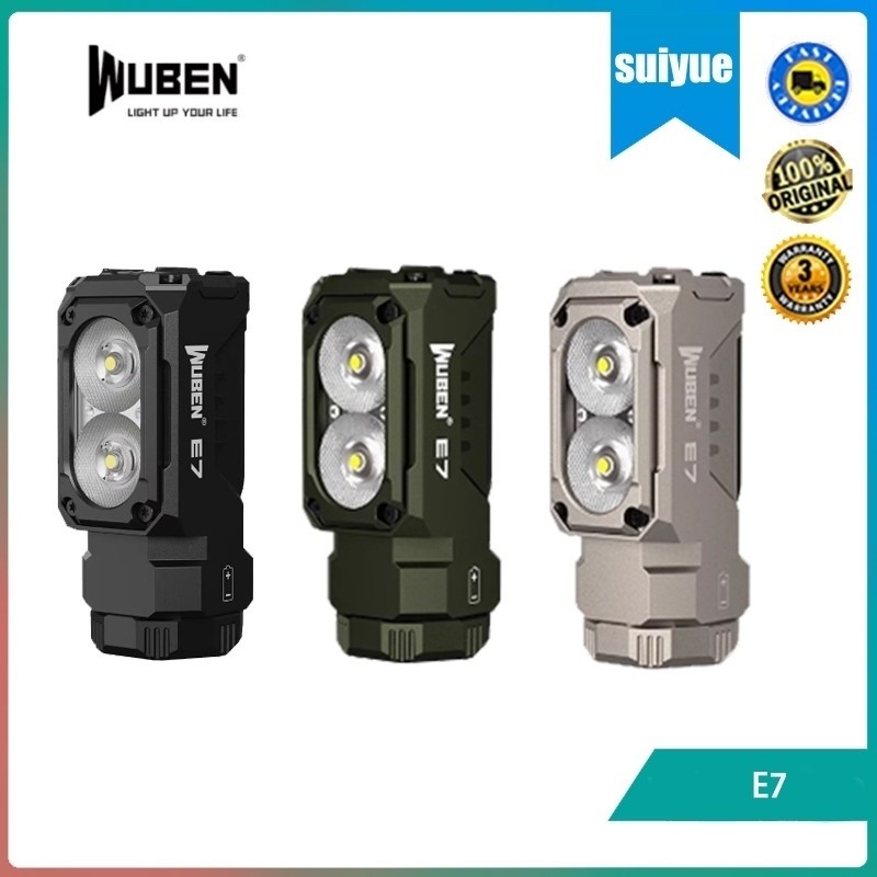 WUBEN E7 TYPEC Recheargeable Headlamp 1800 lumens