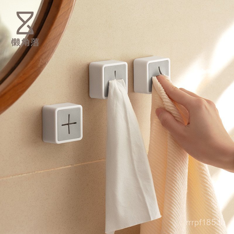 K9HX ห้องน้ําเก็บ Rag ขายส่งปลั๊ก Hook Perforated จานผ้าเช็ดตัวผ้าเช็ดตัว Rack Storage ห้องครัวห้องน