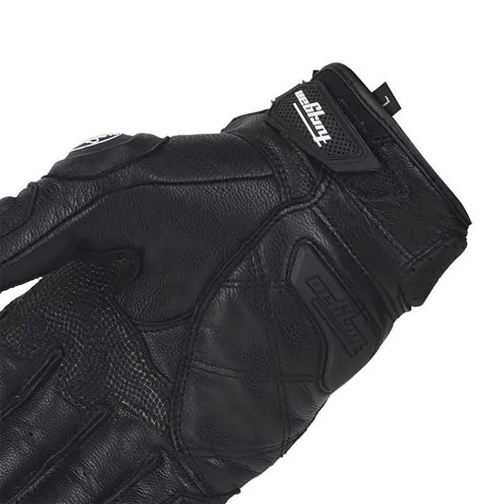 ถุงมือหนังแท้คุณภาพสูงผู้ชาย Luva ขี่ Moto ถุงมือรถจักรยานยนต์ Guantes ป้องกัน Racing MOTO อุปกรณ์ป้องกัน ราคา ถูกที่สุด ดีลบีเคเค แกลเลอรีภาพที่ 2