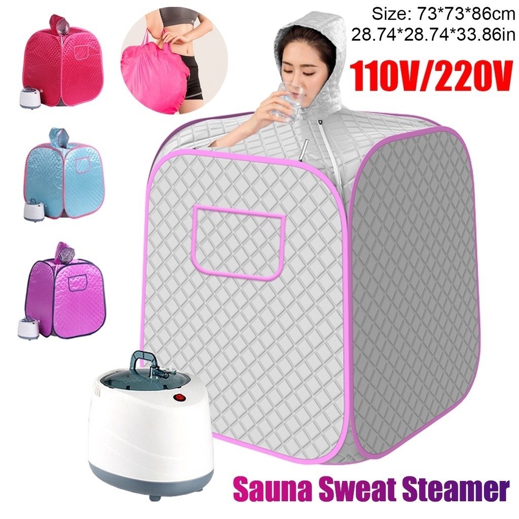 Portable Sauna Bag Steam Shower Generator Infrared SPA Loss Weight Calories Burned Sauna Tent Room S