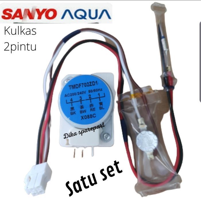 ชุดตั้งเวลาตู้เย็น Sanyo aqua