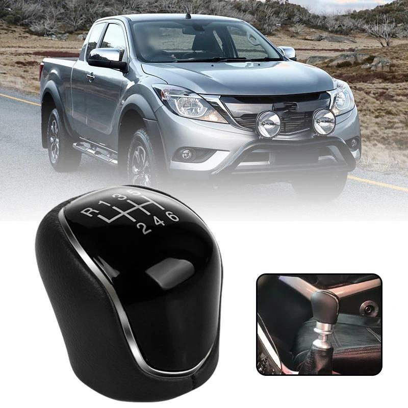 MT เกียร์ Shift Knob Lever Head 6 ความเร็วสําหรับ Ford Ranger Mazda BT50 Focus Mk2 Mk3 Transit Conne