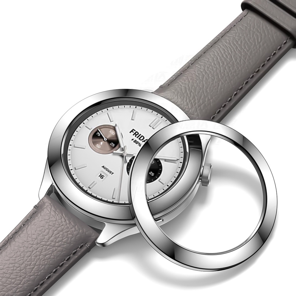 ฝาครอบเข้ากันได้สําหรับ Xiaomi Watch S4/S3 Minimalist PC Bezel ป้องกันรอยขีดข่วนทนต่อการสึกหรอ