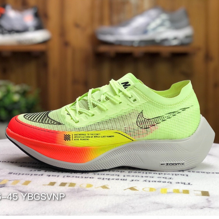 Vaporfly Next 2 รองเท้าวิ่งผู้ชายและผู้หญิงเบามากตาข่ายระบายอากาศ Vaporfly Next 3 รองเท้ากีฬา cu4111