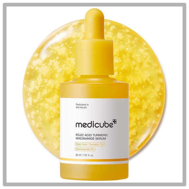 Medikyube Koji Acid Vitamin Niacin Serum Beauty Essence Ampoule Koji Acid Turmeric Vitamin Niacinami