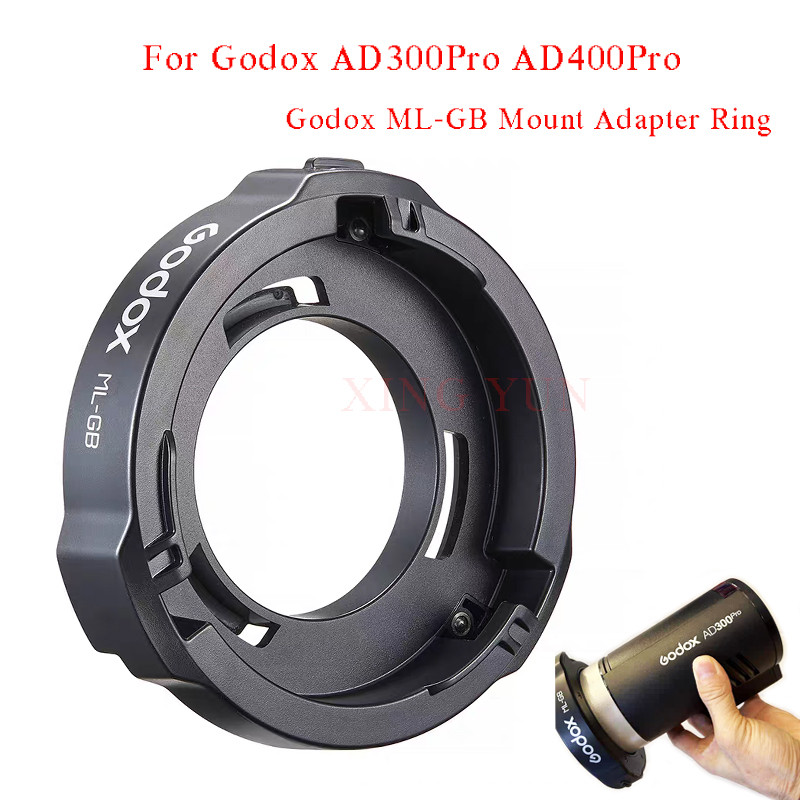 Godox ML-GB Bowens อะแดปเตอร์สําหรับ Godox AD300Pro AD400Pro แฟลช Godox ML100Bi Godox ML60IIBi Godox